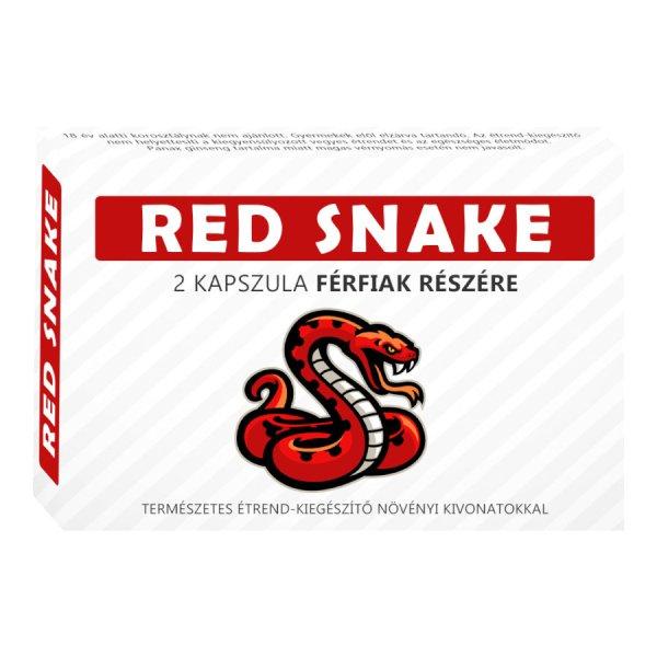 RED SNAKE NAGYHATÁSÚ POTENCIANÖVELŐ KAPSZULA - 2 DB