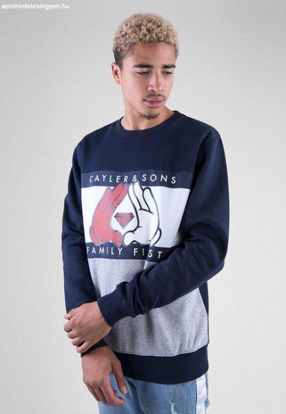 Cayler & Sons C&S WL First Crewneck navy/heather grey