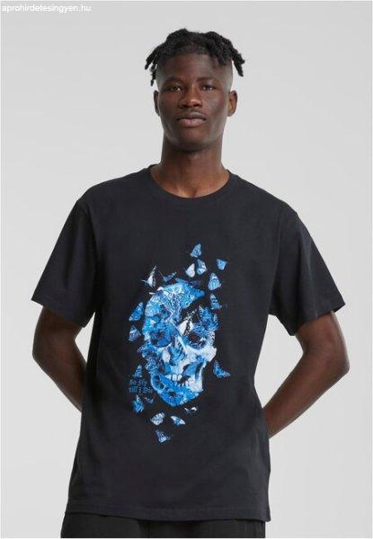 Mr. Tee Butterfly Skull Tee black