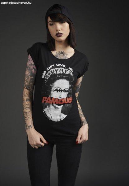 Urban Classics Ladies God Cant Save Tee black