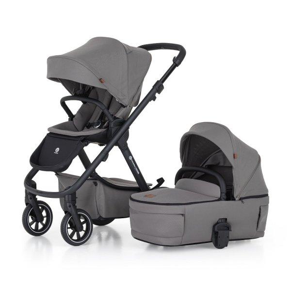 Petite & Mars Kombinált babakocsi ICON 2in1 Dove Grey LITE RWS