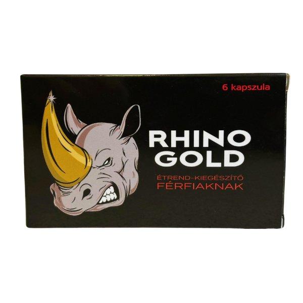 Rhino Gold Potencianövelő Férfiaknak - 6 db