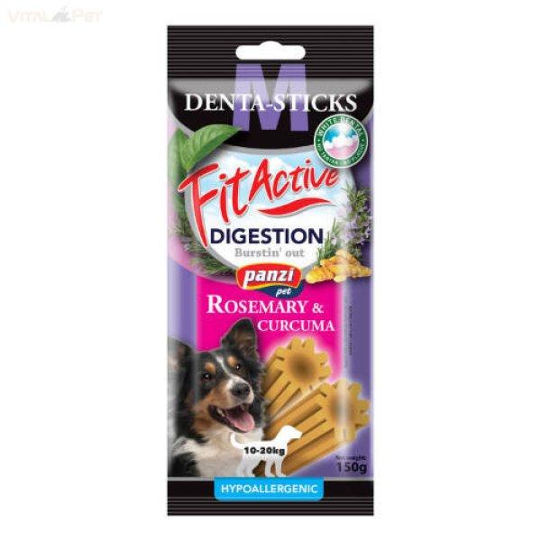 Panzi Fit Active Denta-Sticks Hypoallergenic Digestion "M" 150 g -
jutalomfalat rozmaring, kurkuma