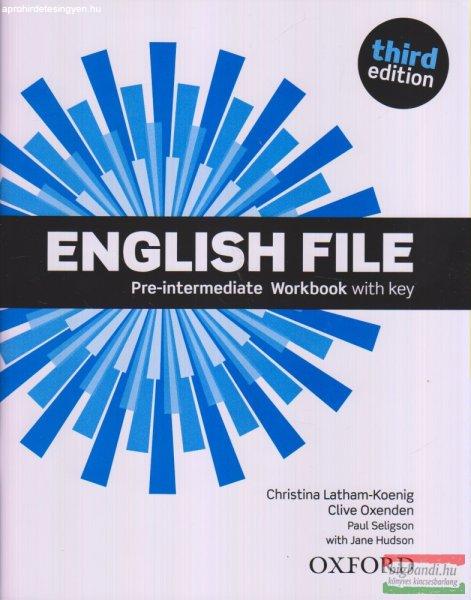 English File Pre-intermediate Workbook without key third edition