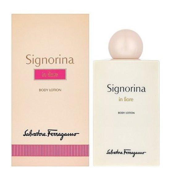 Salvatore Ferragamo Signorina In Fiore - testápoló 200 ml