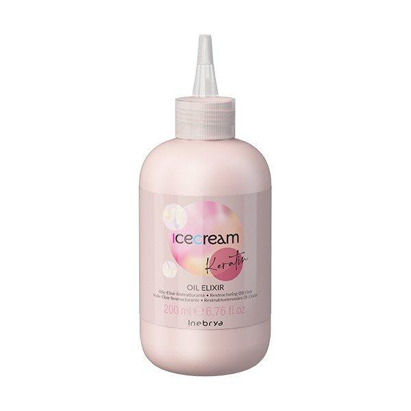 Inebrya Keratin alapú helyreállító olajos szérum Ice
Cream Keratin (Restructuring Oil Elixir) 200 ml