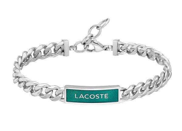 Lacoste Stílusos férfi acél karkötő 2040322