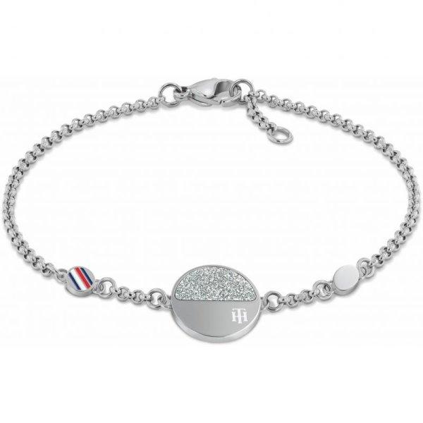 Tommy Hilfiger Bájos acél karkötő Circular Motion 2780460