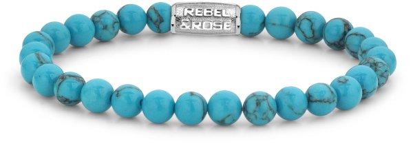 Rebel&Rose Gyöngy karkötő Turquoise élvezet RR-60015-S 19
cm - L