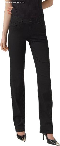 Vero Moda Női farmer VMDAF Straight Fit 10289169 Black S/32