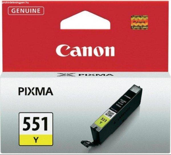 Canon CLI-551 Tintapatron Yellow 7 ml