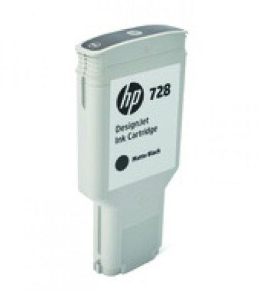 HP F9J68A Patron Matt Bk 300ml No.728 (Eredeti)