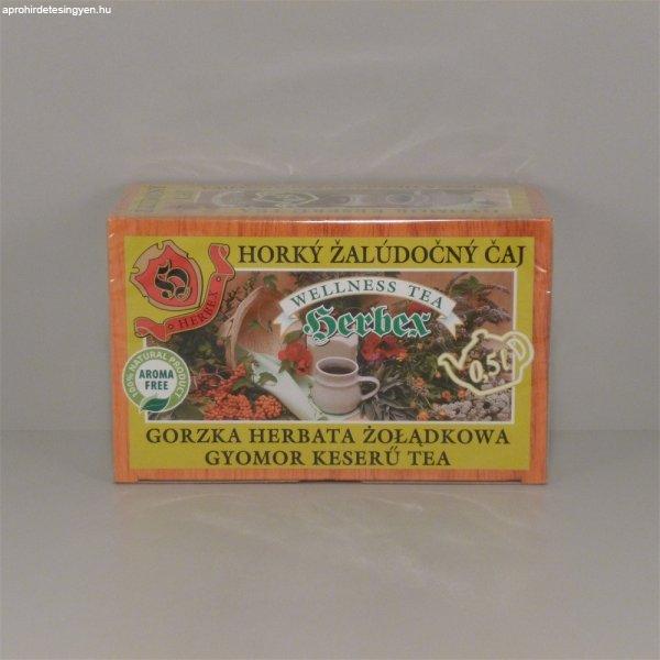 Herbex gyomorkeserű tea 20x3g 60 g