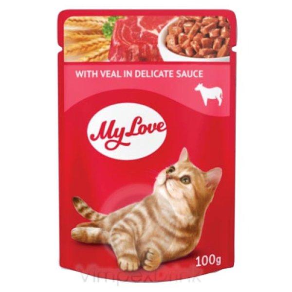 MY LOVE ALUT.MACSKáKNAK BORJúHúS 100G