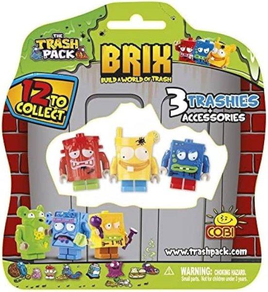 Cobi Trash Pack Brix 6247 - 3 darabos minifigura csomag