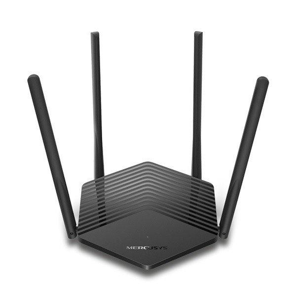 MERCUSYS Wireless Router Dual Band AX1500 1xWAN(1000Mbps) + 3xLAN(1000Mbps),
MR60X