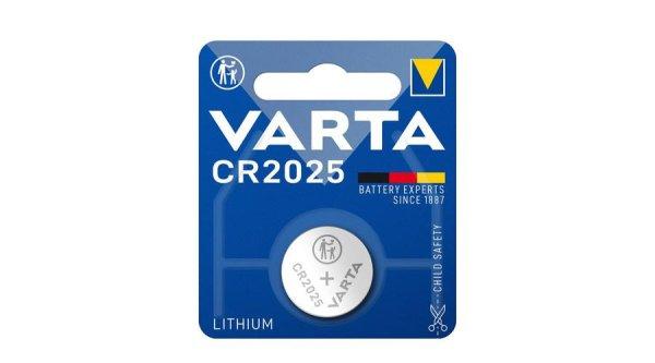 Varta Lithium Gombelem CR2025 3V B1