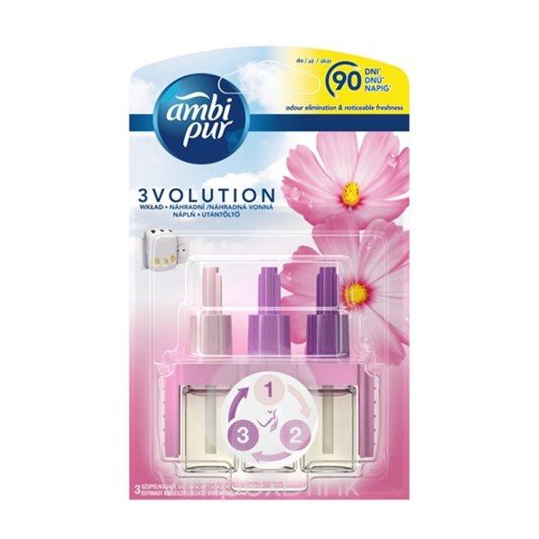 Légfrissítő elektromos utántöltő 20 ml Ambi Pur 3 Volution Flower&Spring