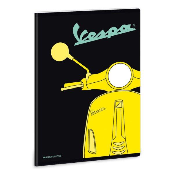 Vespa Yellow A/5 extra kapcsos füzet-vonalas