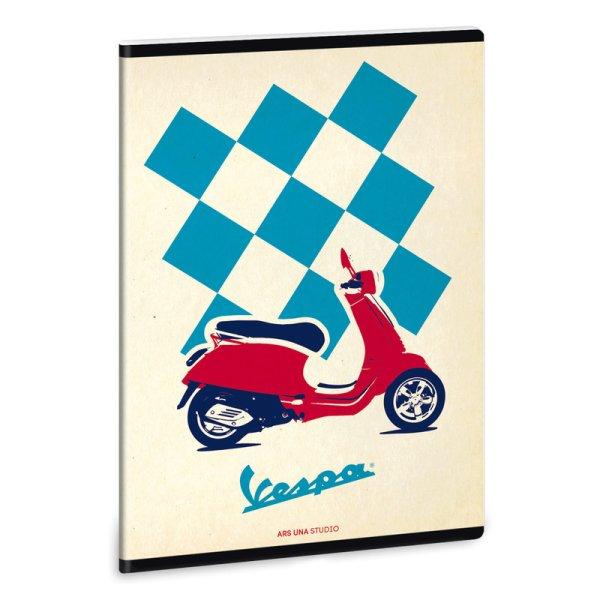 Vespa Feelings A/5 extra kapcsos füzet-vonalas