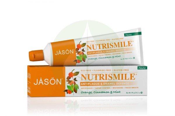 Nutrismile - Narancs-fahéj-menta fogkrém - 119g - Jasön