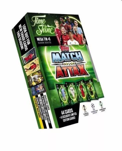 Focikártyák Topps Match Attax TCG 2024/25 UCC Mega Tin 3 zöld