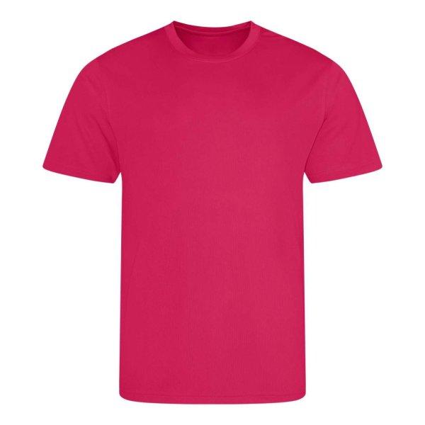 JC001 környakas sport férfi póló Just Cool, Hot Pink-XL