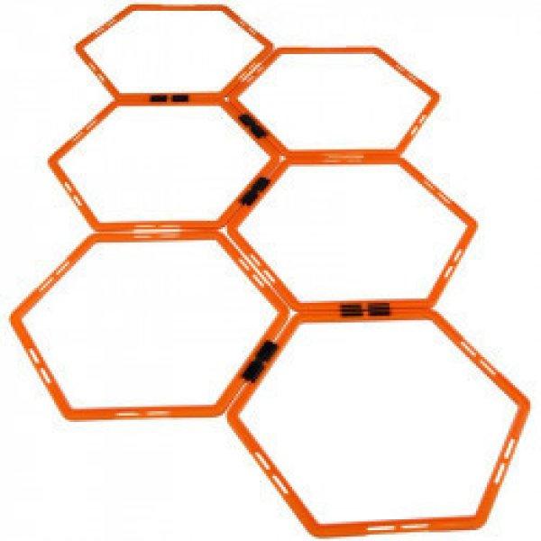 Koordinációs rács hatszögletű (ügyességi, taktikai) 3D hexa A-sport