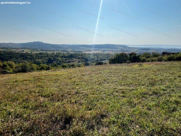 Eladó örökpanorámás telek Balatoncsicsón!