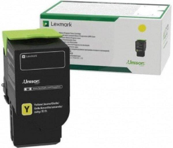 Lexmark CS632,CX635 Toner Yellow 11.700 oldal kapacitás