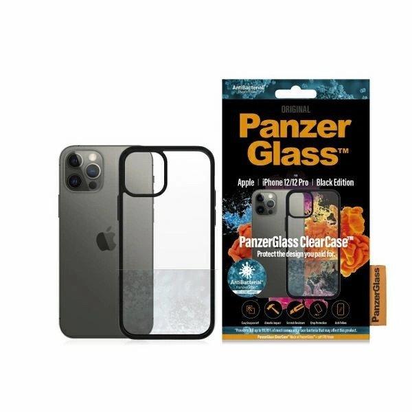 PanzerGlass ClearCase tok iPhone 12/12 Pro - fekete