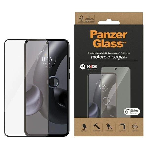 PanzerGlass Ultra-Wide Fit edzett üveg Motorola Edge 30 Neo