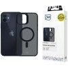 3mk Smoke MagCase tok iPhone 12/12 Pro - fekete