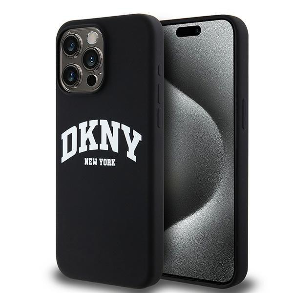 DKNY DKHMP14XSNYACH Liquid Silicone White Printed Logo MagSafe-kompatibilis tok
iPhone 14 Pro Max - fekete