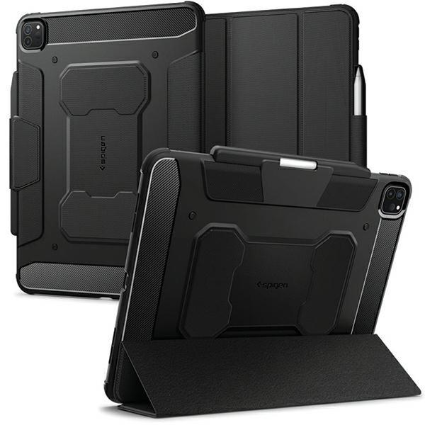 Spigen Rugged Armour Pro tok iPad Pro 13" (2024) - fekete