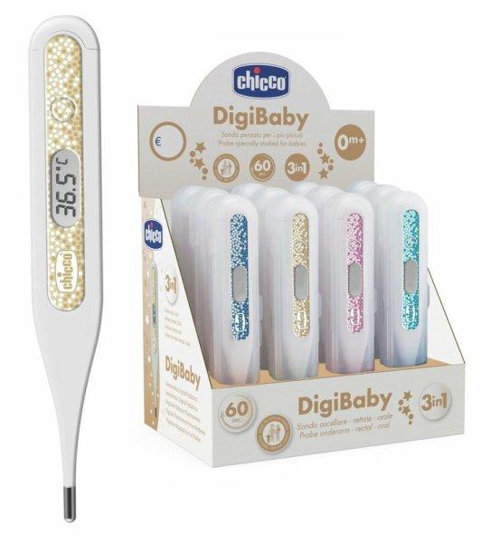 Chicco Digi Baby digitális hőmérő - bézs