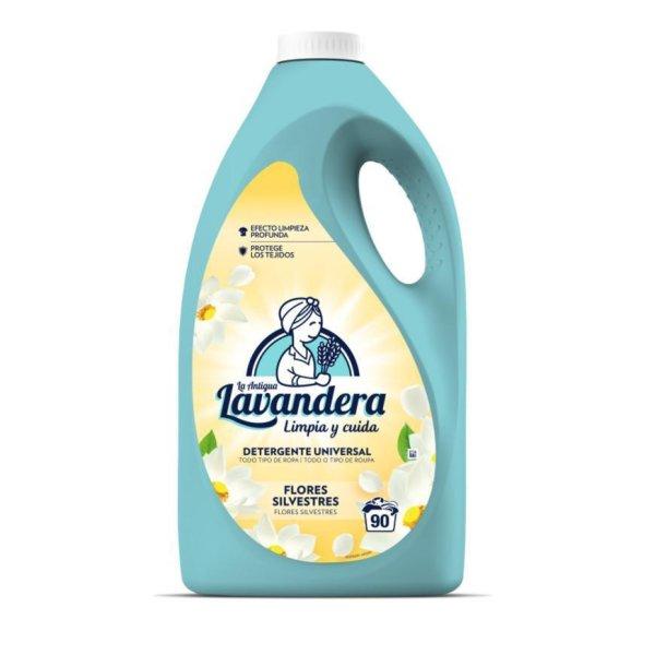 Levandera, vad virágok, 4500 ml / 90 mosószer