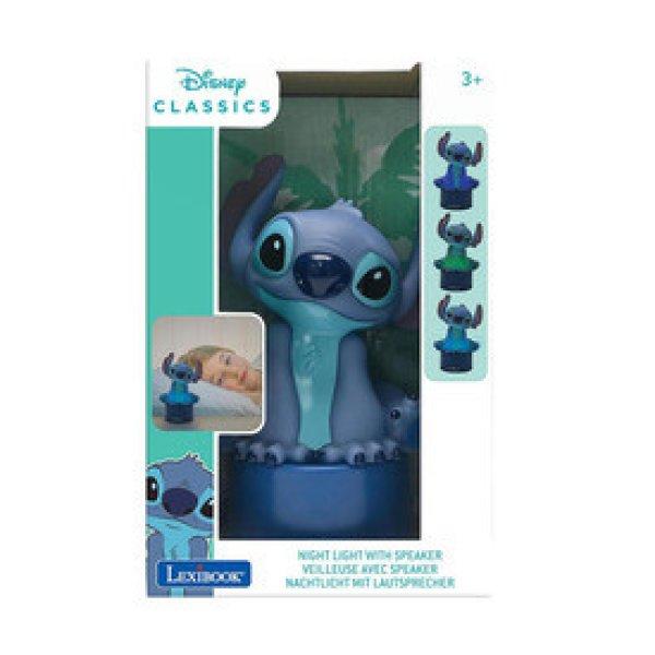 Éjszakai fényt adó Stitch figura   hangszoró