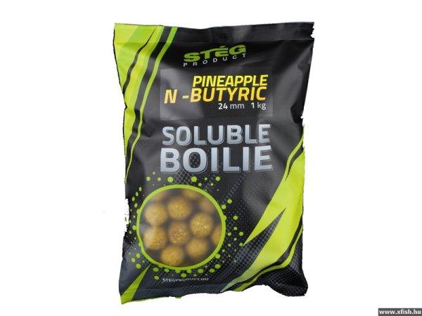 Stég Product Soluble Bojli 24Mm Pineapple-N-Butyric Ananász-Vajsav 1Kg