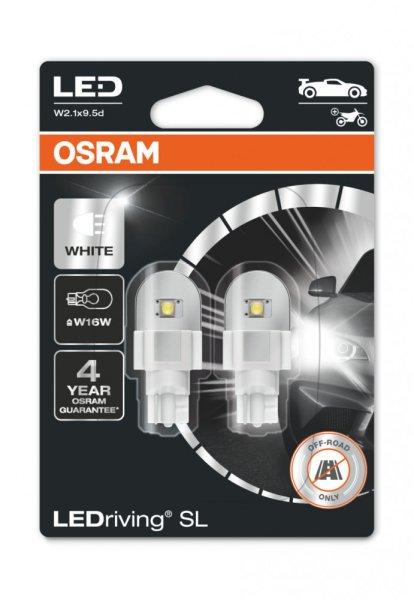 OSRAM LEDRIVING SL 921DWP-02B W16W 2DB/BLISZTER FEHÉR