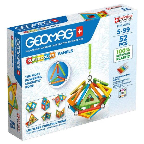 Mágneses Supercolor Panel Újrahasznosított blokkok 52 db GEOMAG GEO-378