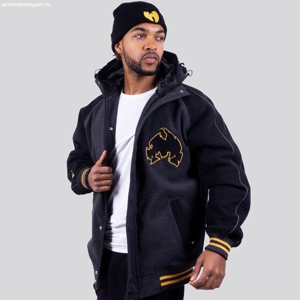 Téli kabát Wu-Wear Methodman Melton jacket Charcoal