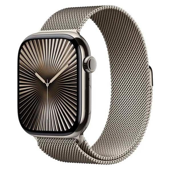 Apple Watch Series 10 GPS + Cellular 46mm Természetes titán természetes
milánói szíj - M/L