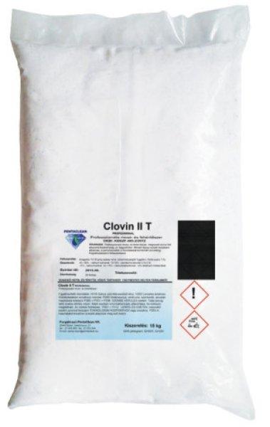 CLOVIN II T (15KG) - ZSÍROS FOLTOK ELTÁVOLÍTÁSÁRA ALKALMAS FEHÉRÍTŐ
TARTALMÚ PROFESSZIONÁLIS MOSÓPOR