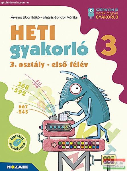 Heti gyakorló 3. osztály első félév - MS-1135