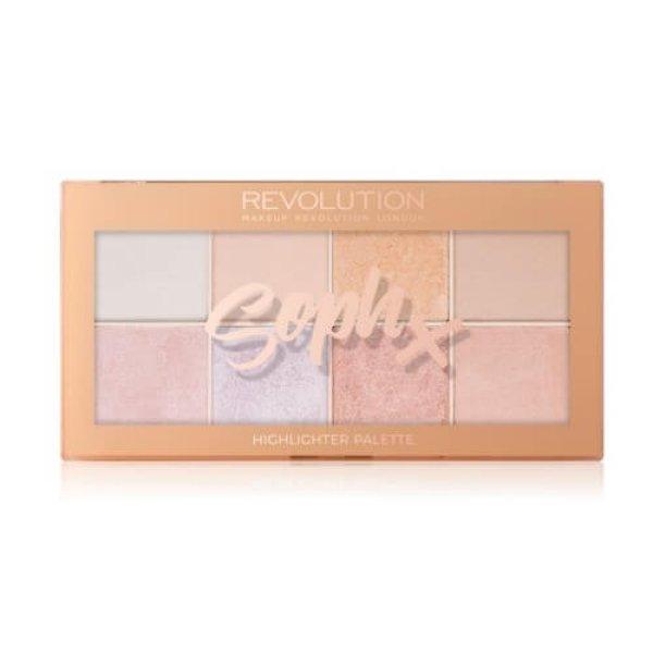 Revolution Bőrvilágosító paletta Soph X (Highlighter
Palette) 16 g