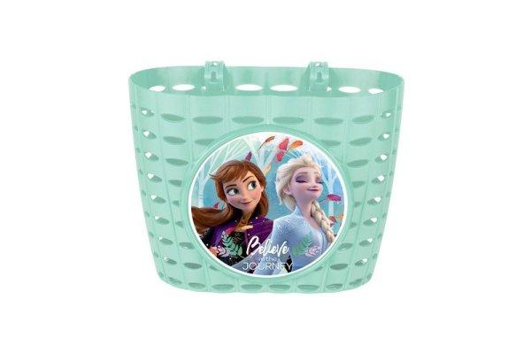 Disney Jégvarázs mintás műanyag kerékpár első kosár