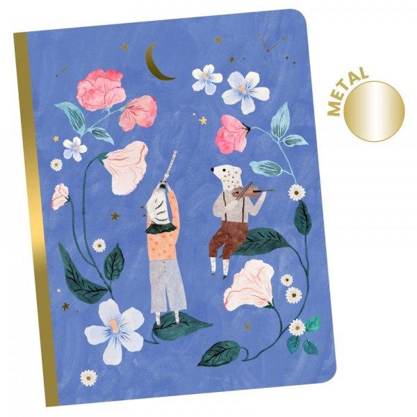 Virágos jegyzetfüzet - A/5-ös - Cecile Notebook - DD03568