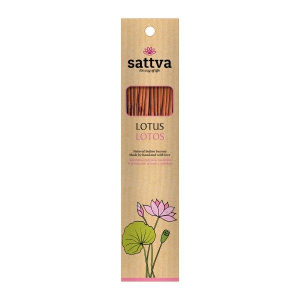 Füstölő, lótusz 30g - Sattva Ayurveda