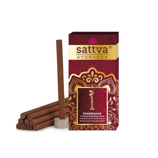 Füstölőrudak 10db - Szantál 20g - Sattva Ayurveda